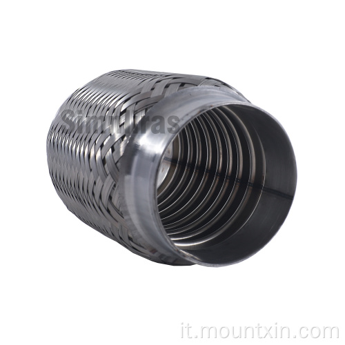 Tubo del marmitta di scarico flessibile in acciaio inossidabile per auto